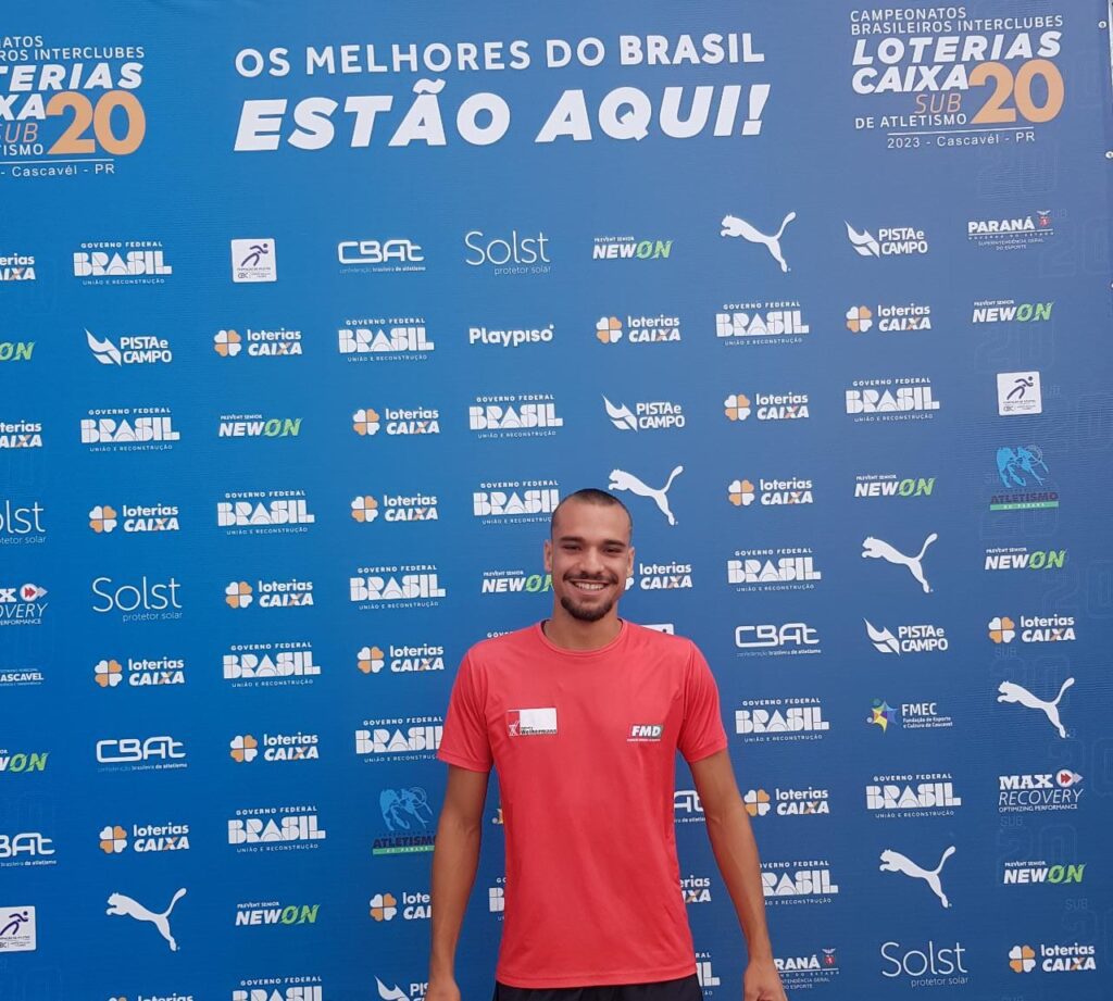 Atleta é destaque no Campeonato Brasileiro de Atletismo Sub 20