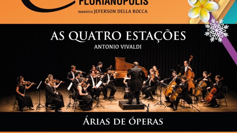 Primeiro show do ano da Camerata Florianópolis será em São Bento do Sul: “As Quatro Estações”, de Vivaldi