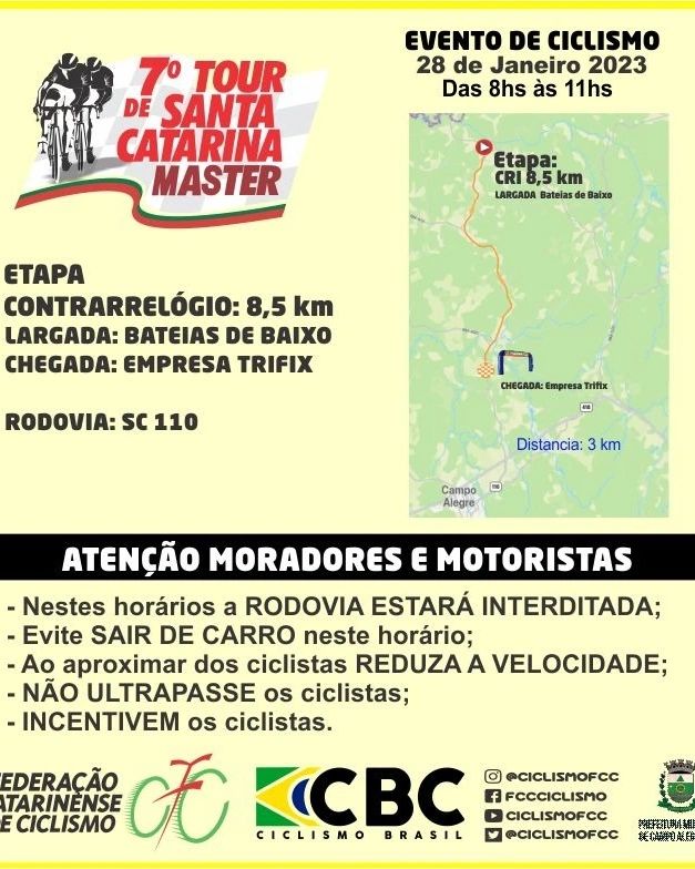 7° TOUR DE SANTA CATARINA MÁSTER