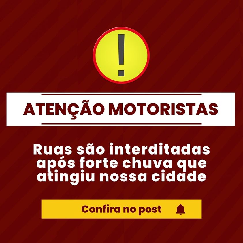 RUAS INTERDITADAS