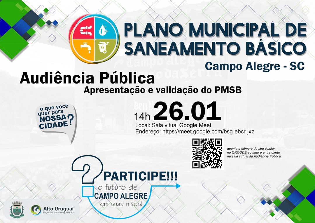 PLANO MUNICIPAL DE SANIAMENTO BÁSICO