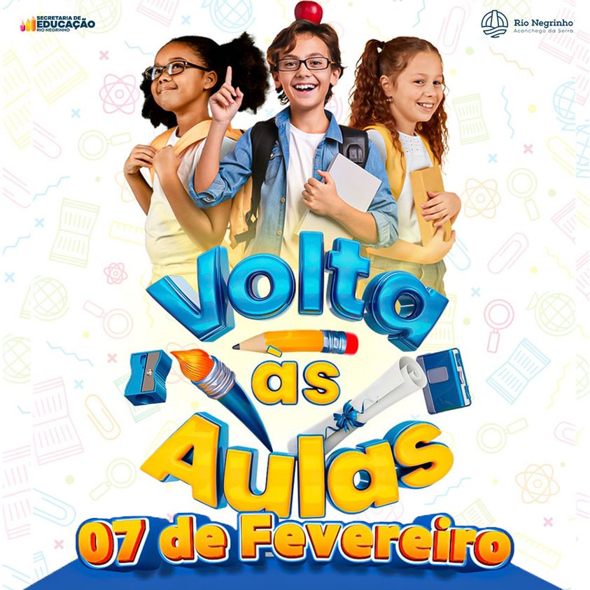 Após longas e merecidas férias, chegou a hora de voltarmos para as salas de aulas!