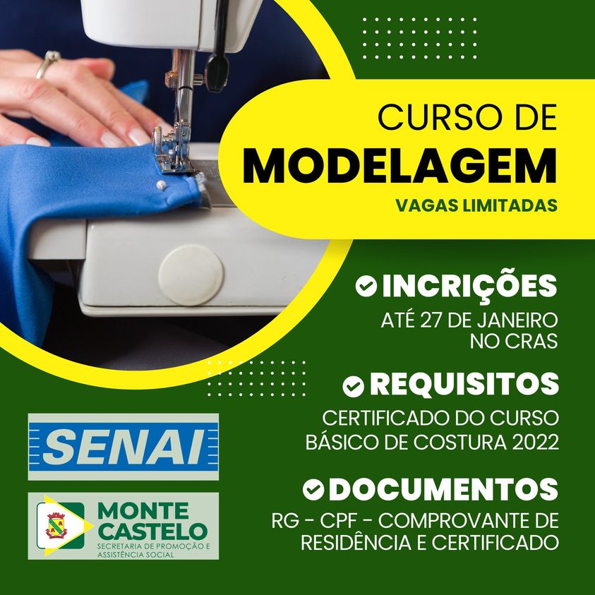 CURSO DE MODELAGEM