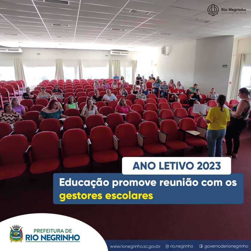 REUNIÃO COM GESTORES ESCOLARES.