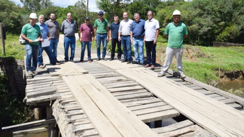 Obra de construção da ponte do Postinho divisa de Campo Alegre e Tijucas do Sul foi iniciada