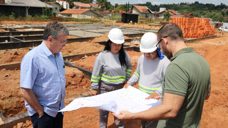 Construção da nova UPA em andamento