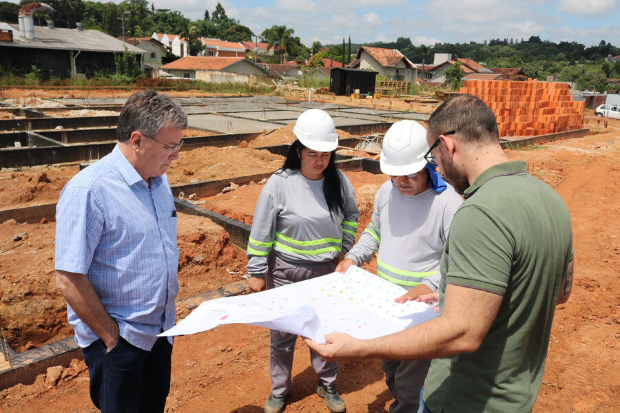 Construção da nova UPA em andamento