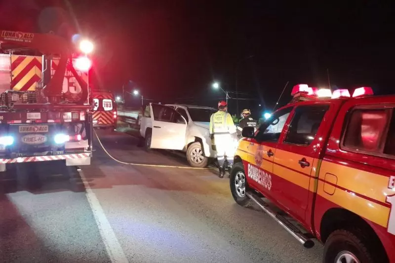 Quem era o homem morto ao ser prensado pelo próprio carro em MafraFoi identificado o motorista da camionete que se acidentou na BR-116 na madrugada desta segunda-feira (23)