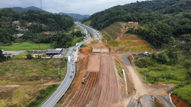 Obra de duplicação da BR-470 parada por falta de recursos? Veja o que diz o Dnit