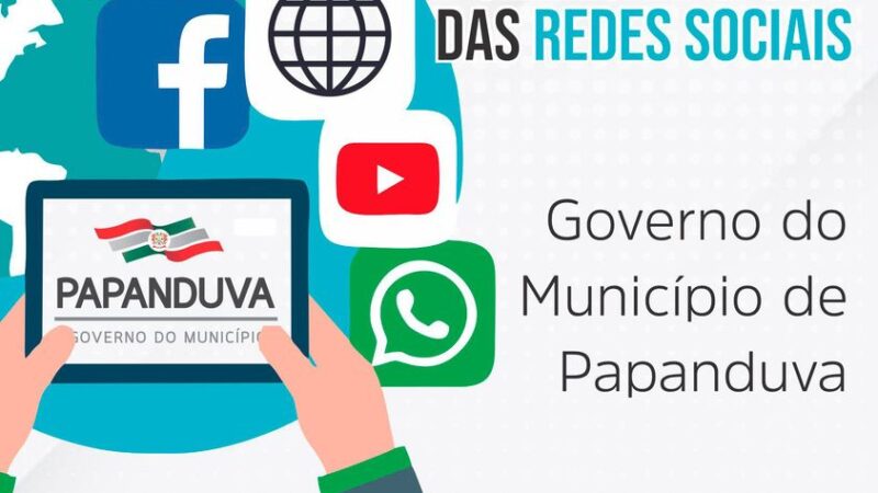 Política de uso das redes sociais da Prefeitura de Papanduva