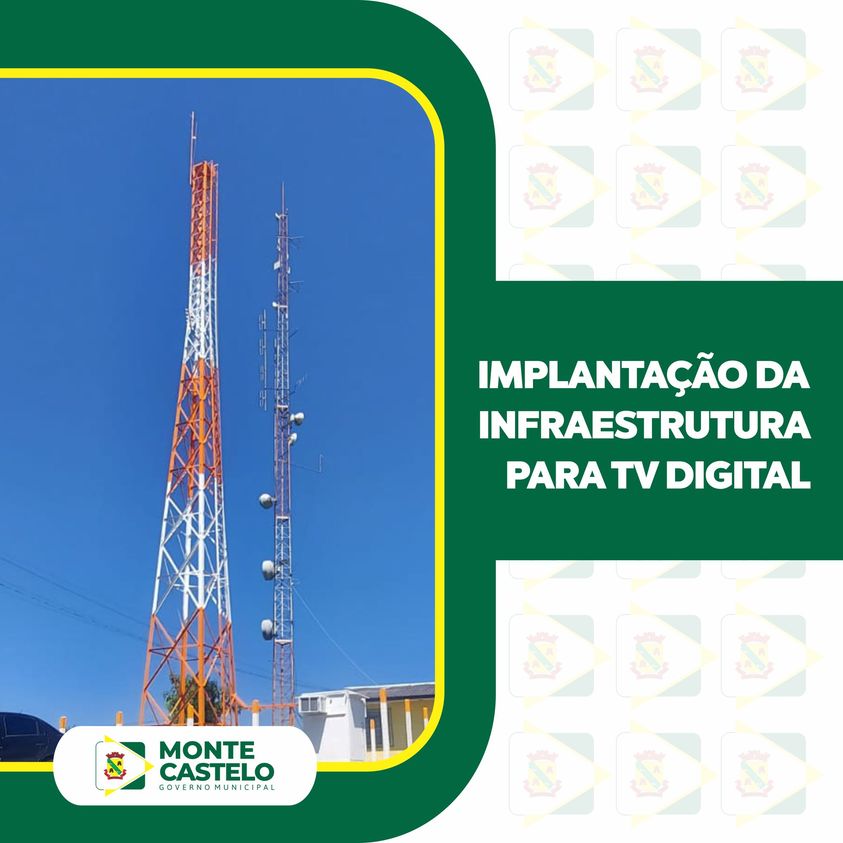 INFRAESTRUTURA PARA TV DIGITAL.