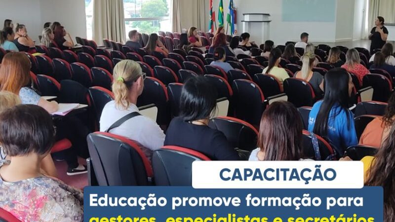 CAPACITAÇÃO!