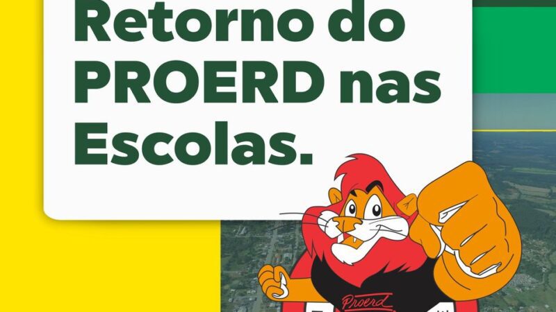 INÍCIO DO PROERD: SECRETÁRIO DE EDUCAÇÃO E CULTURA ASSINA PROTOCOLO PARA O RETORNO DO PROGRAMA NAS ESCOLAS DO MUNICÍPIO.