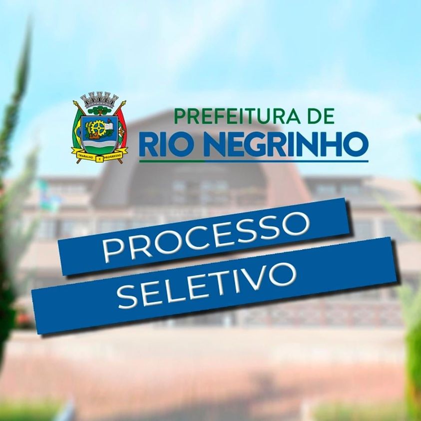 PROCESSO SELETIVO.