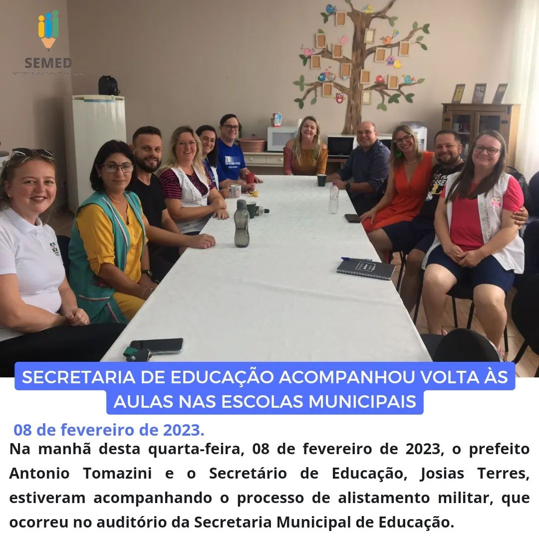 Secretaria de Educação acompanhou atividades de volta às aulas nas Unidades Educacionais