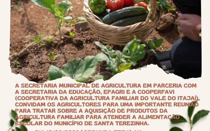 REUNIÃO DOS AGRICULTORES