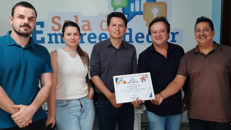 SALA DO EMPREENDEDOR RECEBE SELO SEBRAE