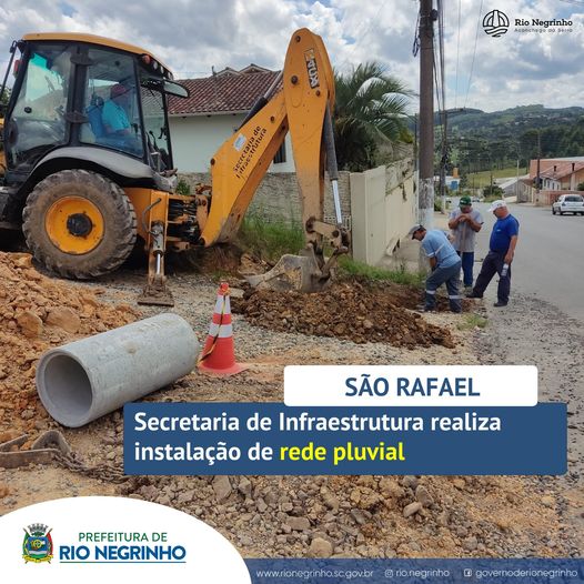 INSTALAÇÃO DE REDE PLUVIAL