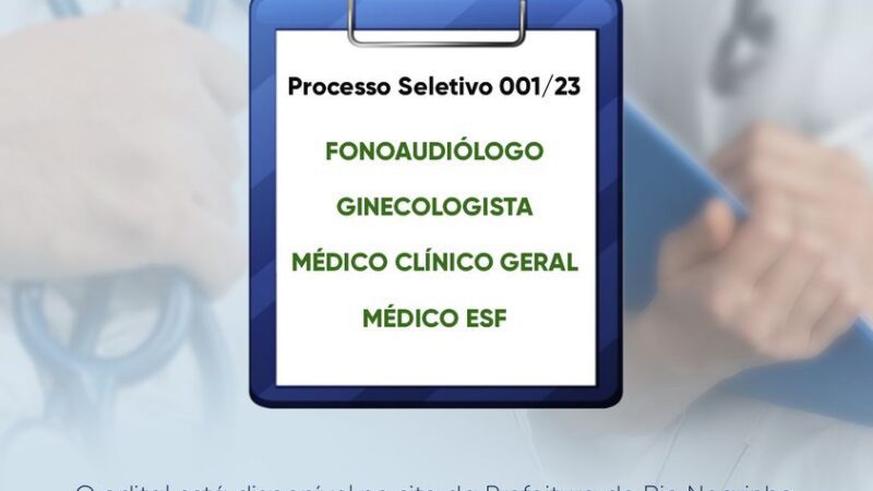 PROCESSO SELETIVO