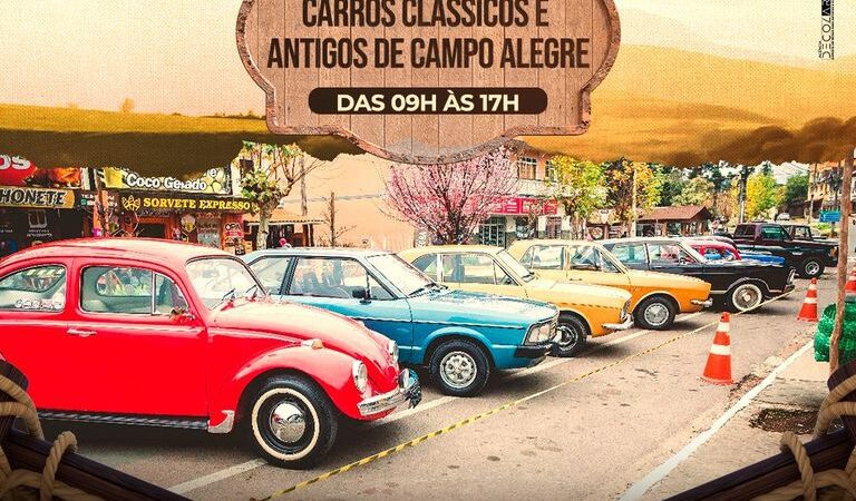 EXPOSIÇÃO DE CARROS CLÁSSICOS E ANTIGOS