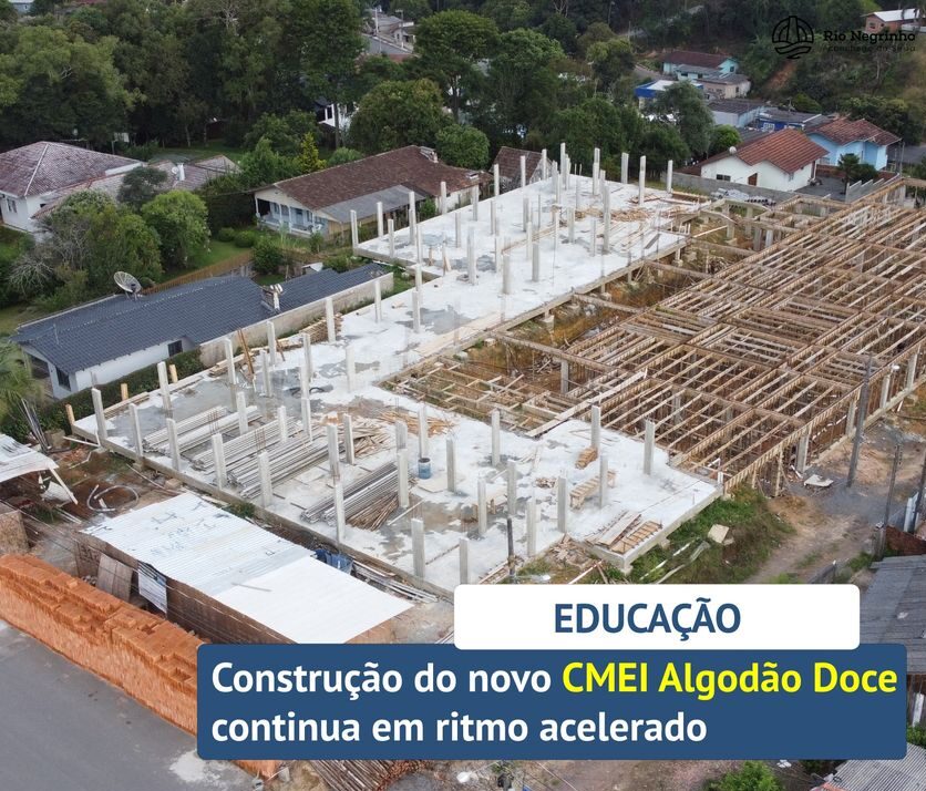 CONSTRUÇÃO DO NOVO CMEI ALGODÃO DOCE