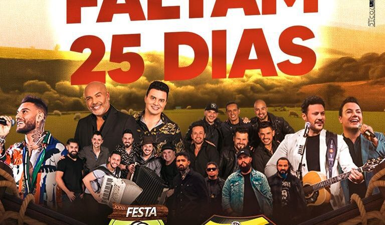 Já estamos em contagem regressiva para a maior festa do “Paraíso da Serra”. Serão 10 dias de muita música, atrações, diversão, exposições e pratos à base de carne de ovelha.