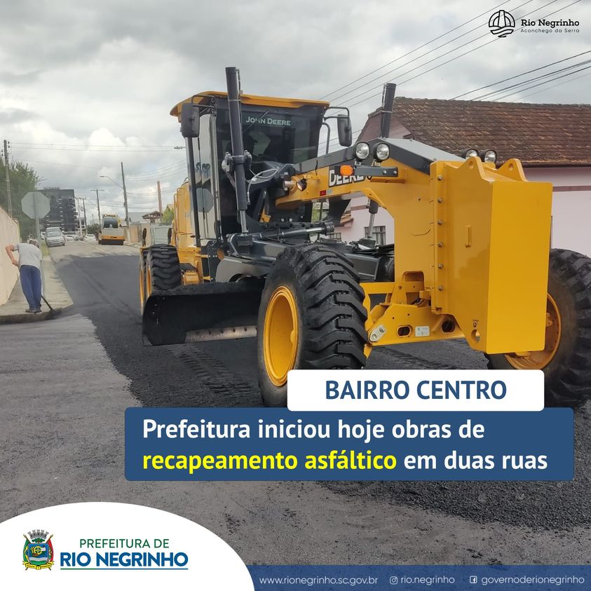 OBRAS DE RECAPIAMENTO ASFÁLTICO