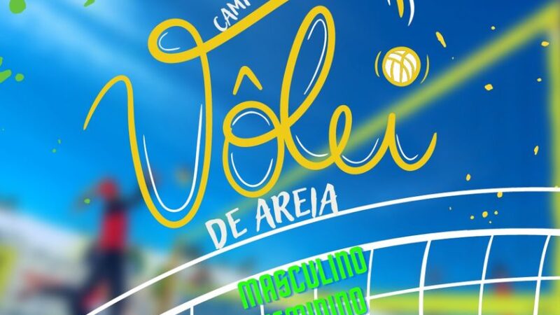 CAMPEONATO MUNICIPAL DE VÔLEI DE AREIA