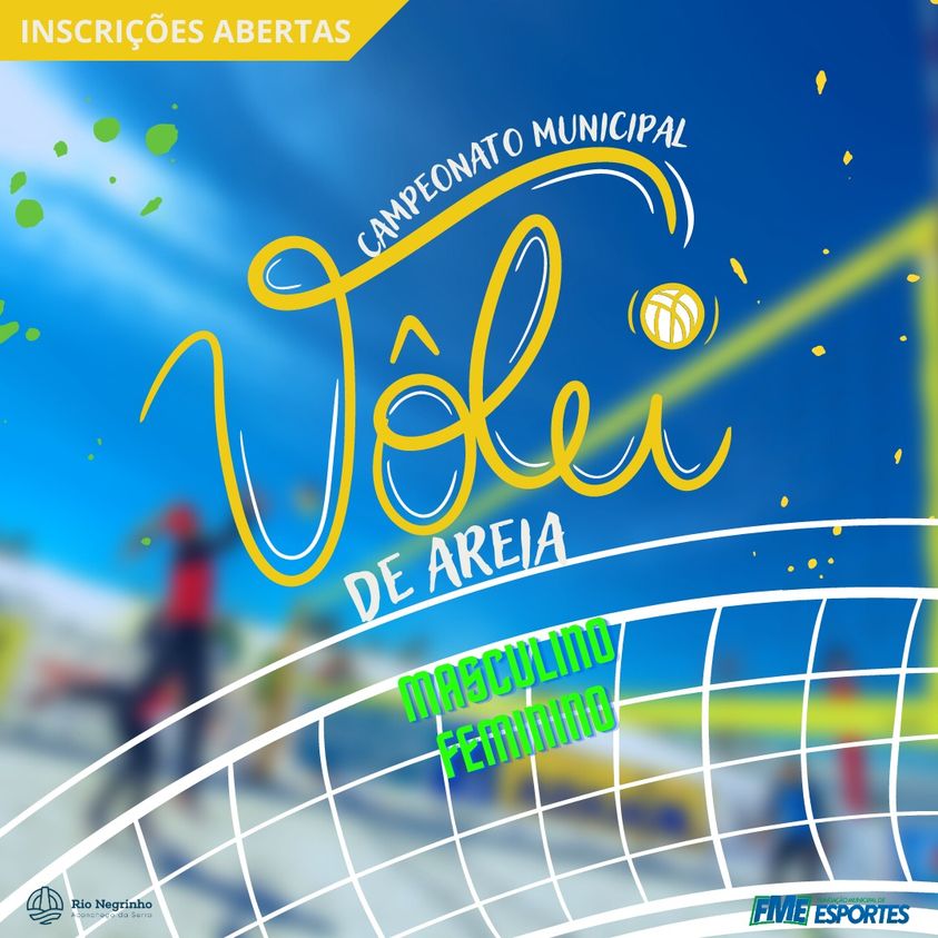 CAMPEONATO MUNICIPAL DE VÔLEI DE AREIA