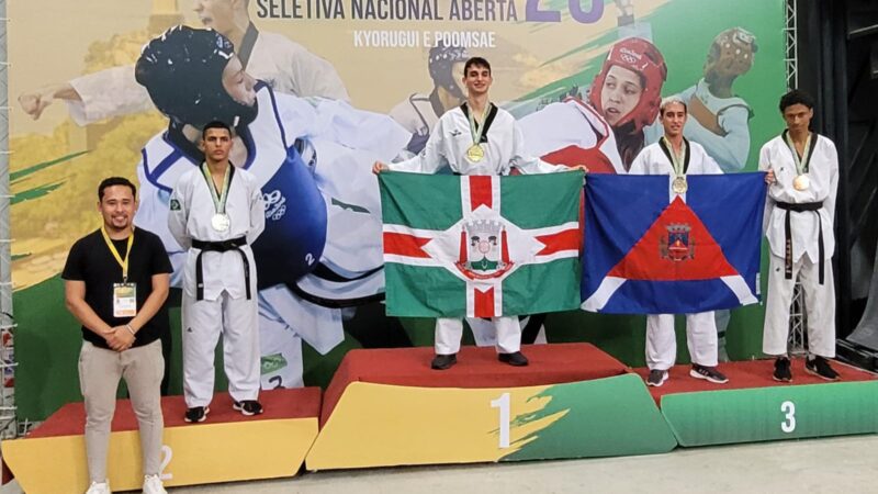 Atletas garantem vaga para Seleção Brasileira de Taekwondo