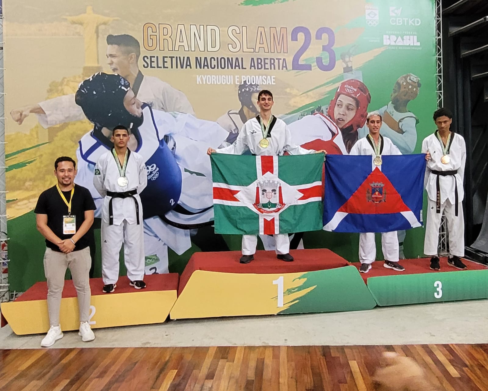 Atletas garantem vaga para Seleção Brasileira de Taekwondo