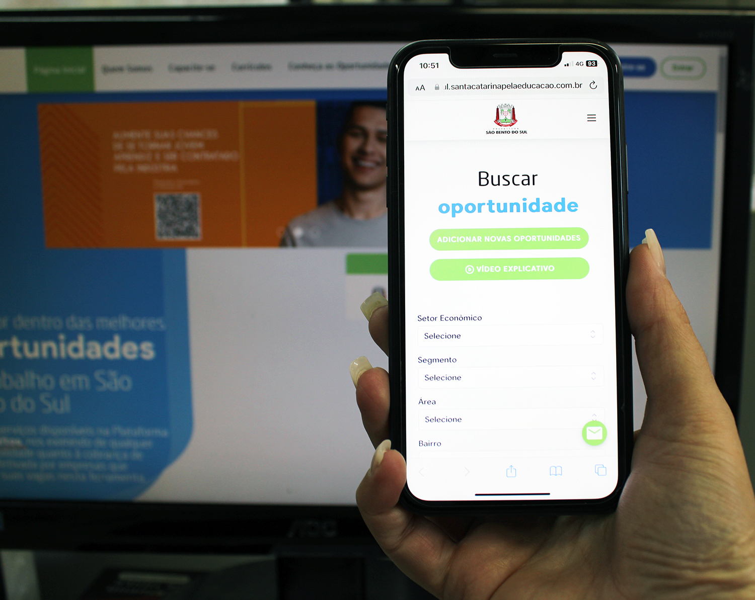 Portal “Emprega Mais” com 124 vagas disponíveis 