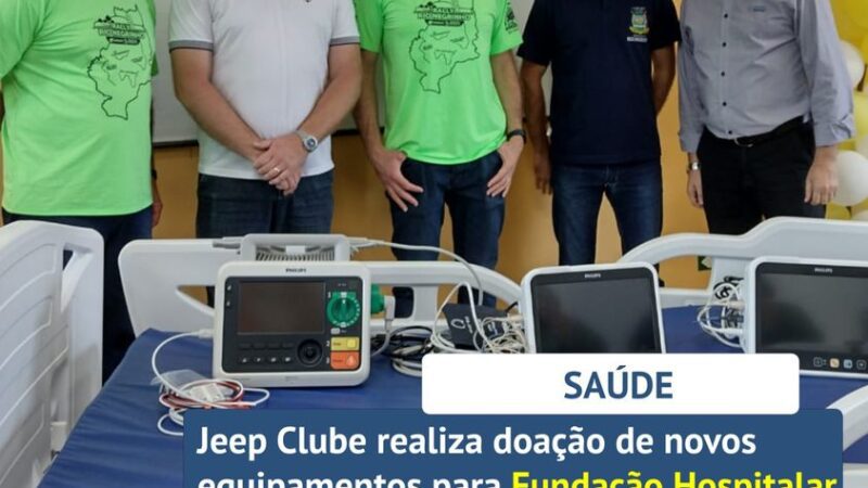 JEEP CLUBE REALIZA DOAÇÃO