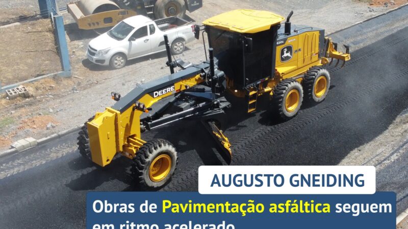 OBRAS DE PAVIMENTAÇÃO ASFÁLTICA