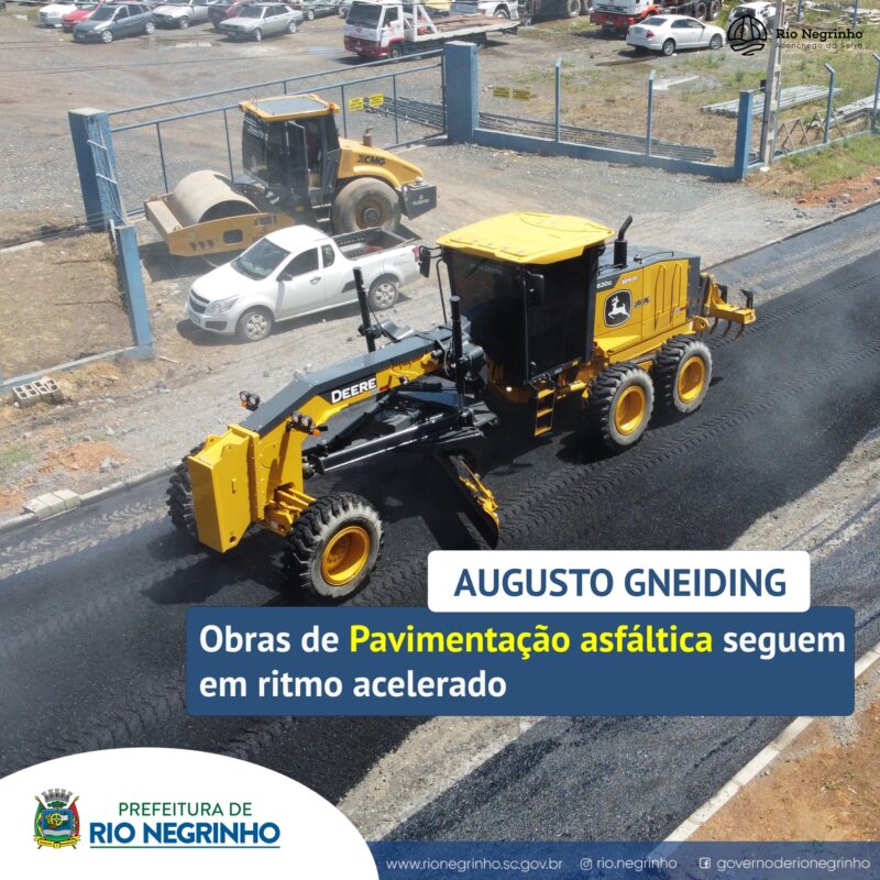 OBRAS DE PAVIMENTAÇÃO ASFÁLTICA