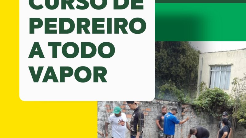 CURSO DE PEDREIRO