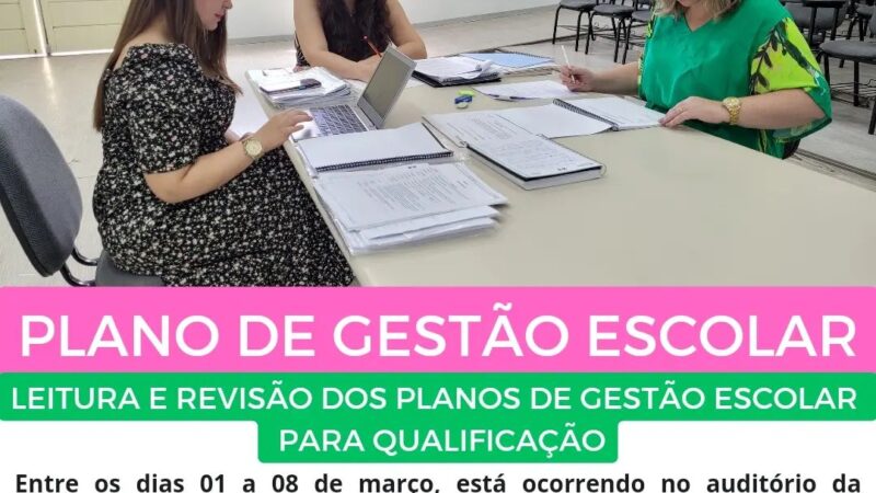 Planos de Gestão Escolar passam por qualificação