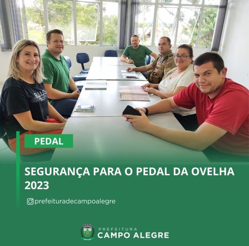 SEGURANÇA PARA O PEDAL DA OVELHA 2023