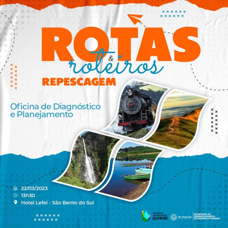 Você é empreendedor da área rural ou da área urbana do setor de turismo e ainda não está participando do Projeto Rotas e Roteiros? Não perca esta oportunidade!