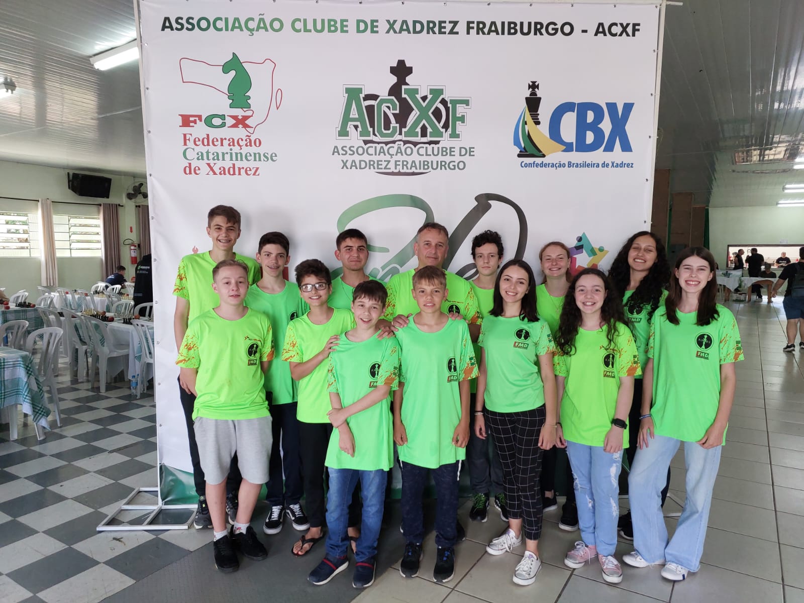 Enxadristas conquistam medalhas em Festival Catarinense da Juventude