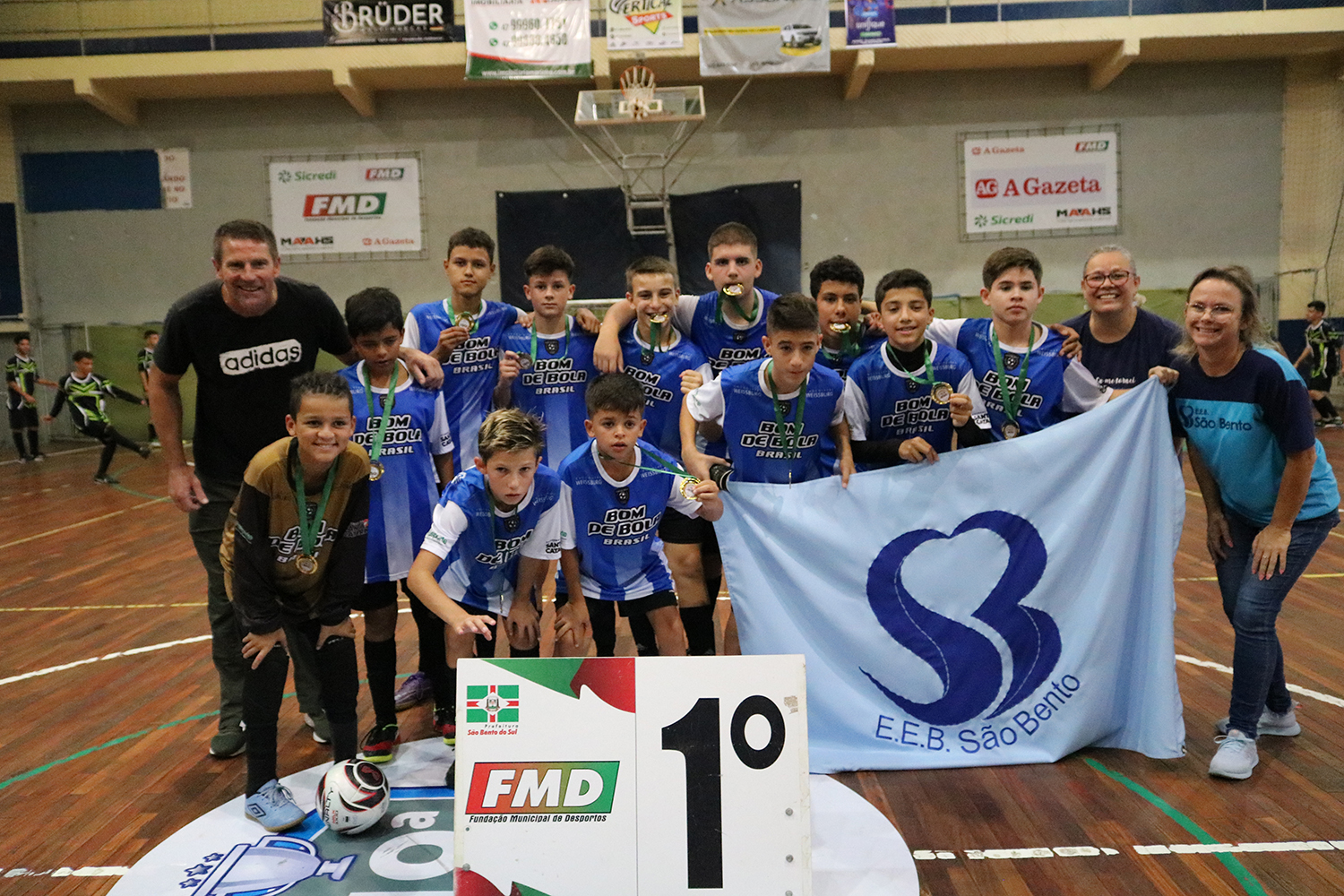 Futsal – Equipes campeãs dos JESC