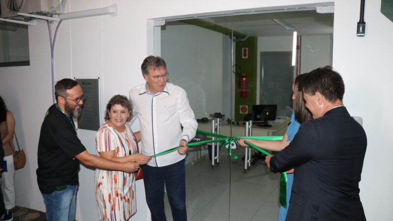 Presidente Zuleica participa de inauguração na UNIVILLE