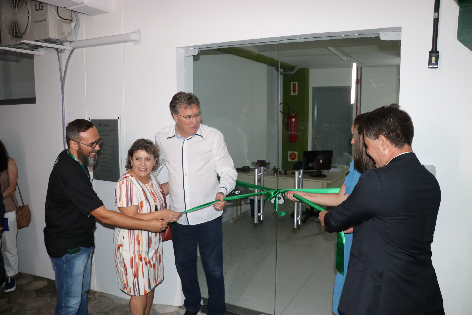 Presidente Zuleica participa de inauguração na UNIVILLE