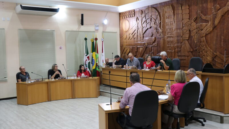 Na noite desta quinta-feira, (09/03) aconteceu a 08ª Sessão Ordinária da Câmara de Vereadores de São Bento do Sul.