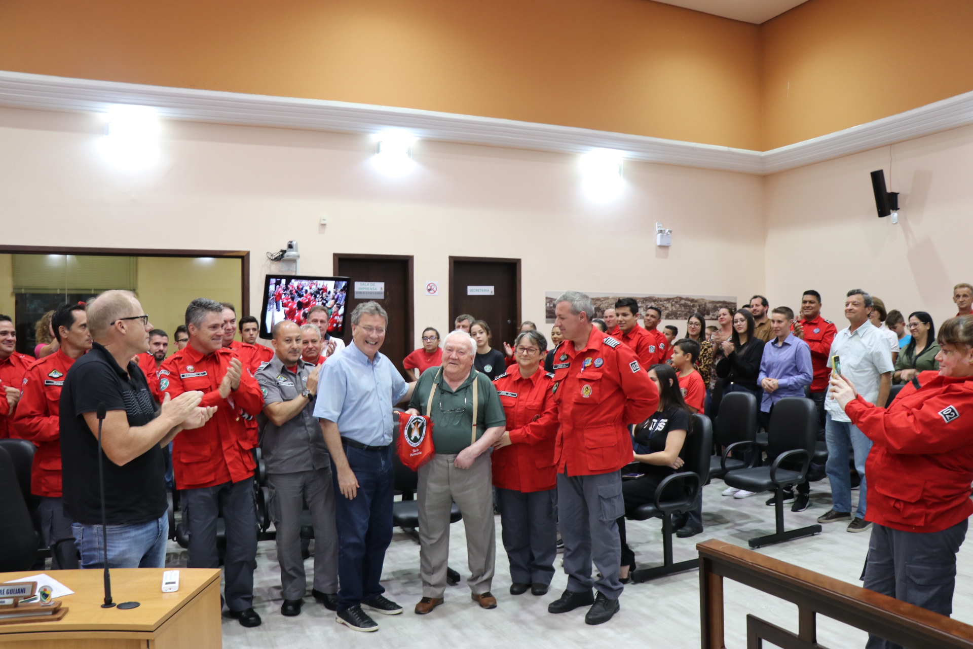 Evento presta homenagem a Bombeiros Voluntários de São Bento do Sul