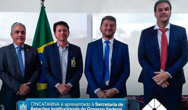 Prefeito Jean Carlo participa da apresentação CINCATARINA em Brasília