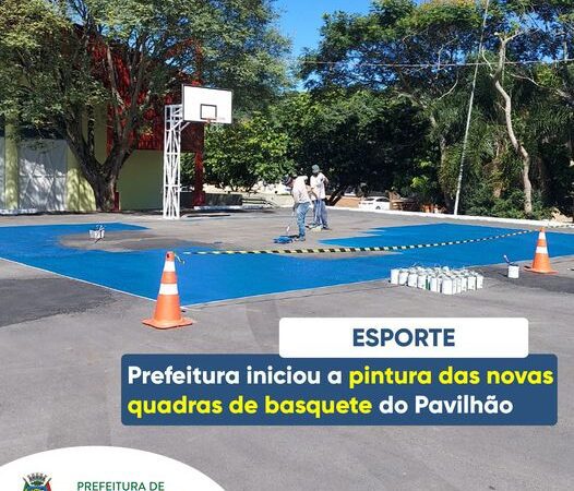 Já está sabendo da novidade? Agora temos tabelas de basquete no pátio do Pavilhão dos Imigrantes!