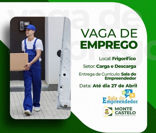 VAGA DE EMPREGO