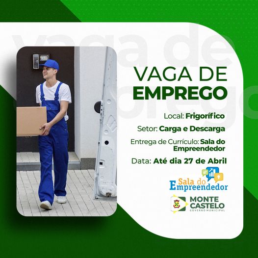 VAGA DE EMPREGO