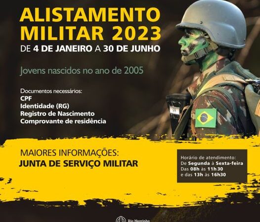 ALISTAMENTO MILITAR